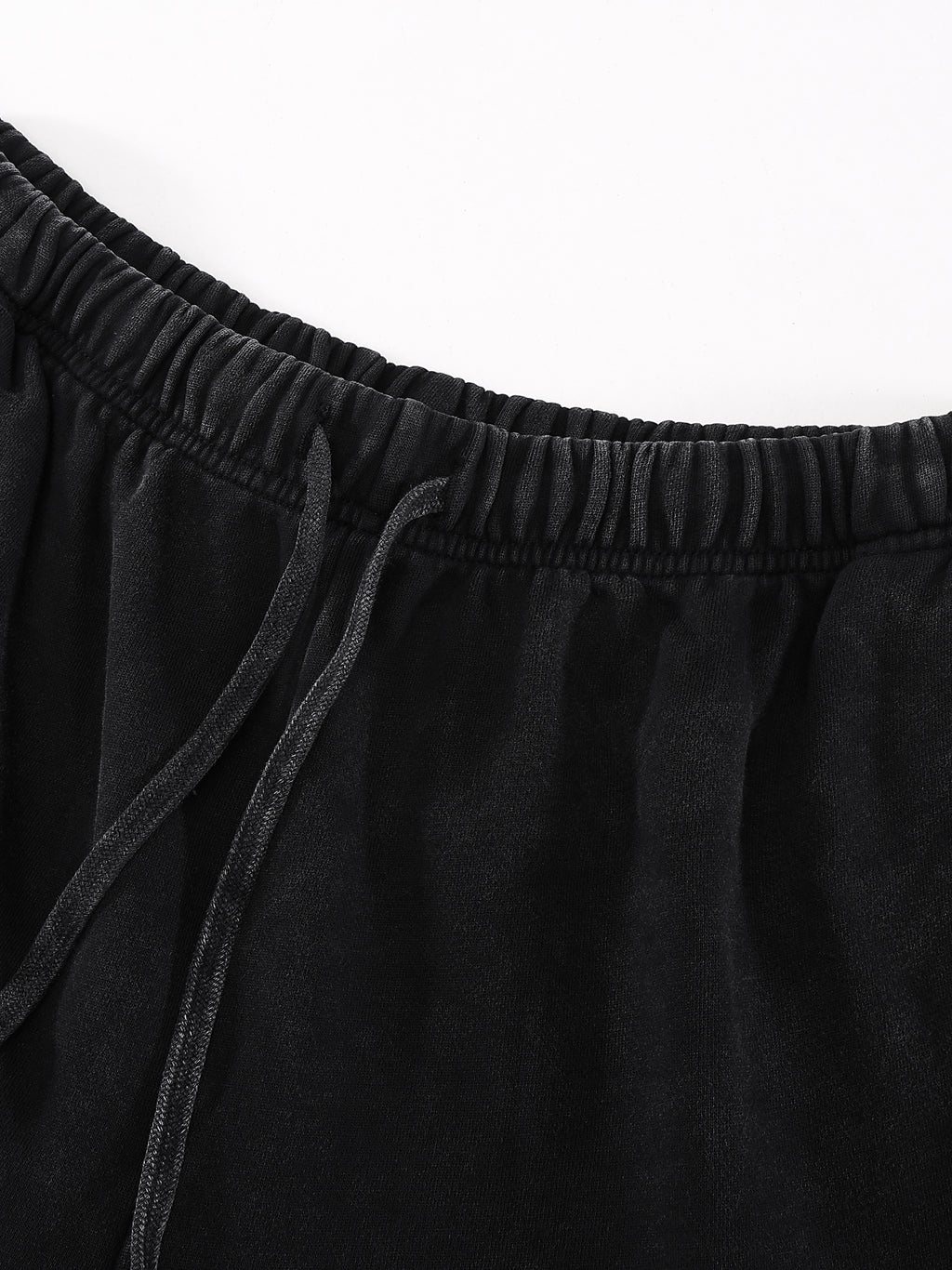 Hate Me Too Snow Washed Raw Hem Shorts