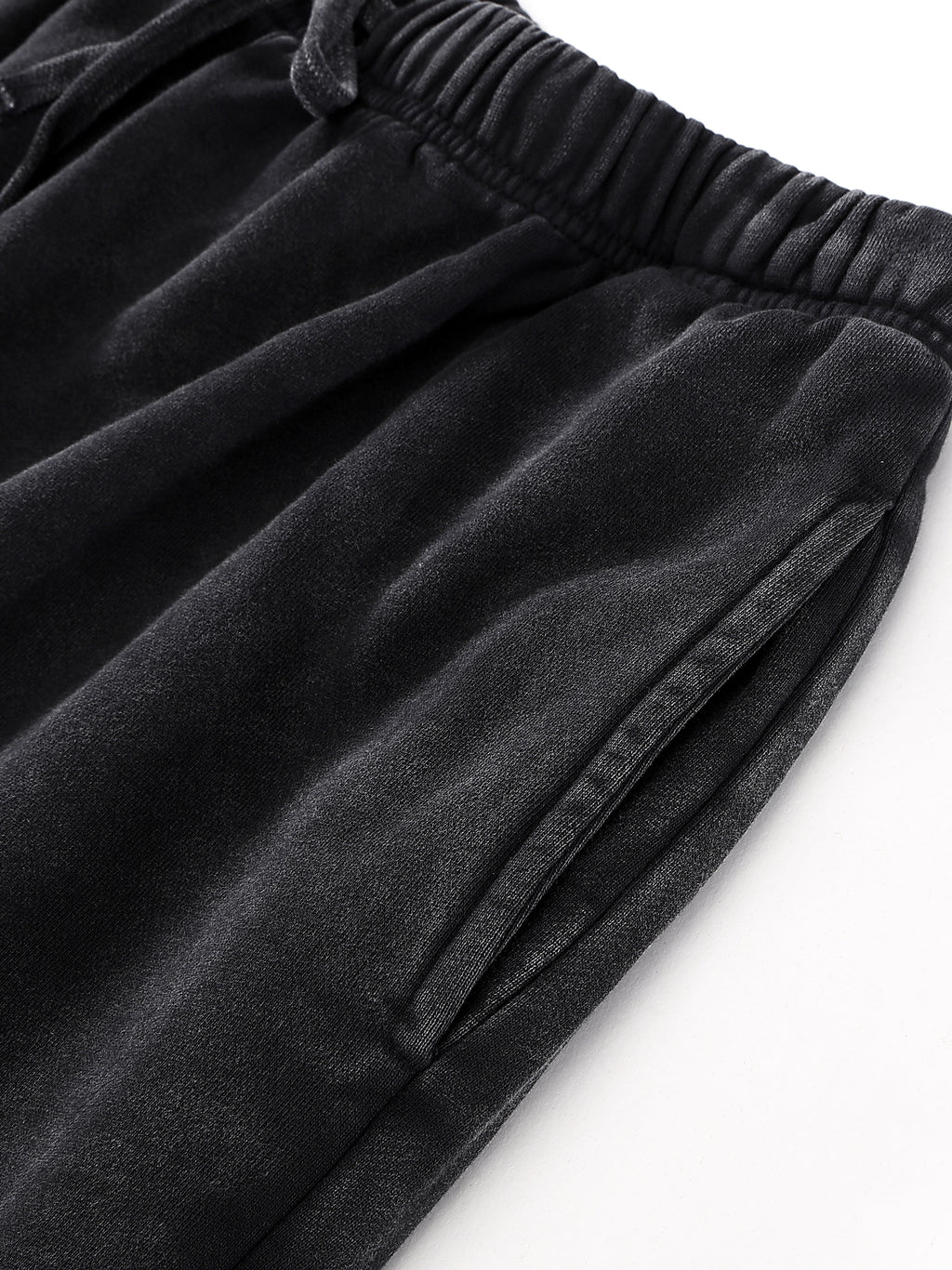 Hate Me Too Snow Washed Raw Hem Shorts