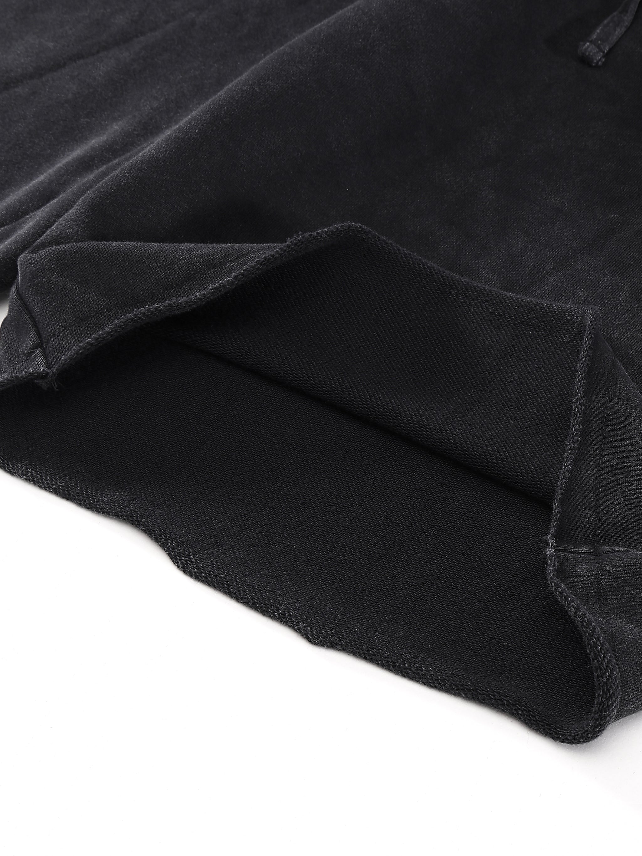 Hate Me Too Snow Washed Raw Hem Shorts