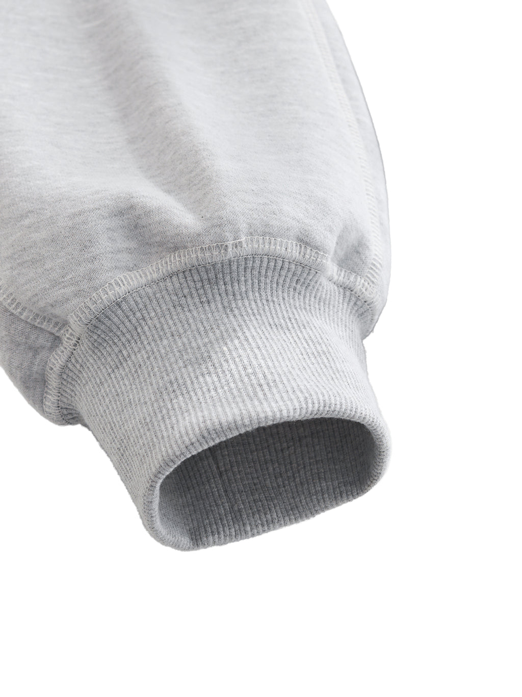 Hate Me Too Contrast-Stitched Boxy Fleece Zip Hoodie