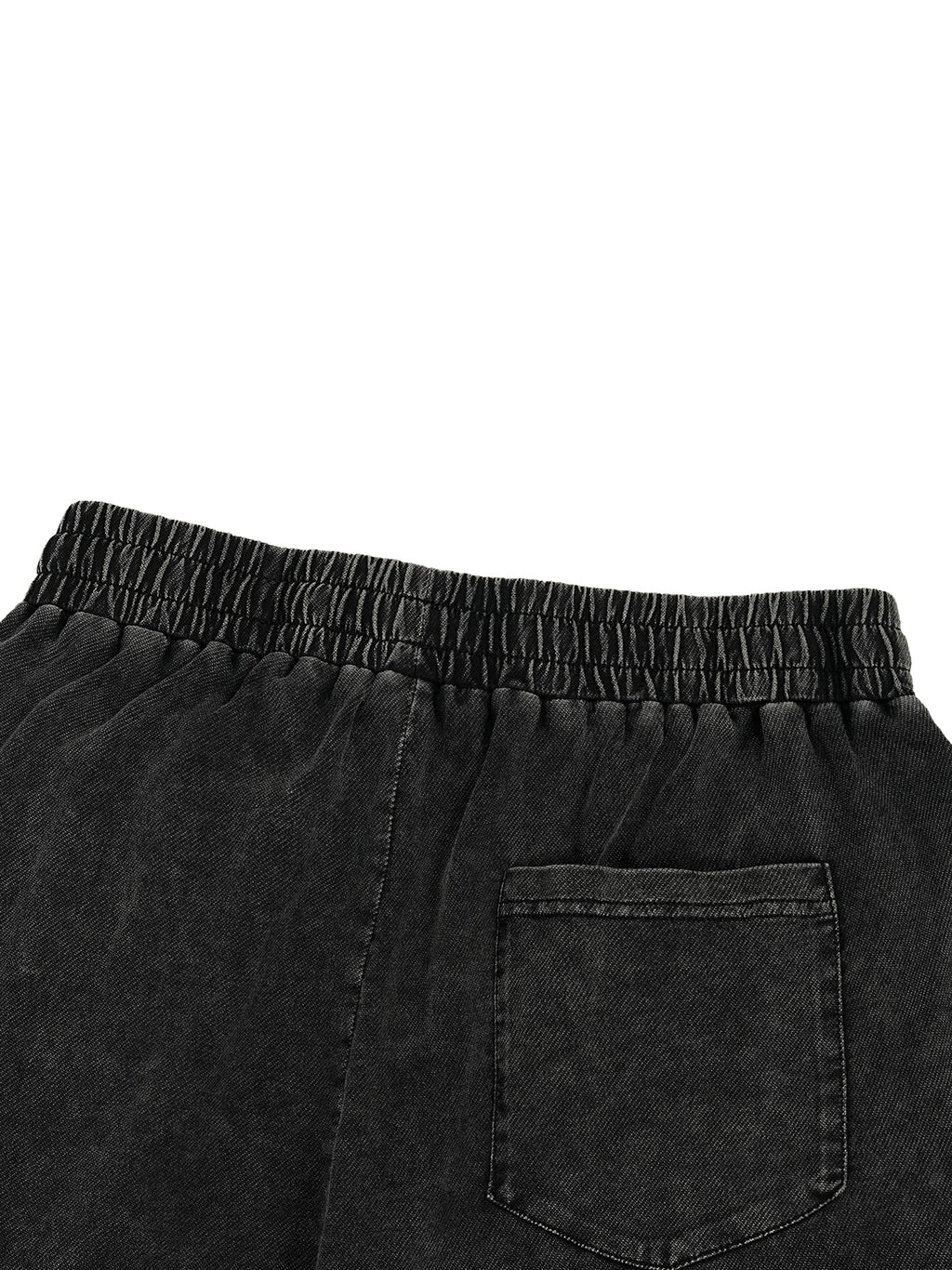 Hate Me Too Snow Wash Drawstring Cotton Pants