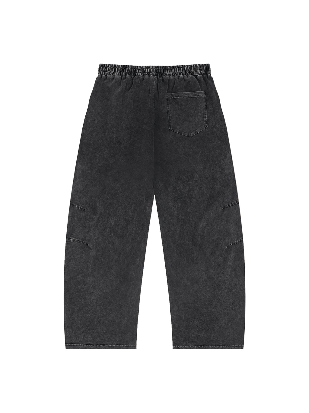 Hate Me Too Snow Wash Drawstring Cotton Pants